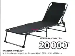 JYSK Halden napozóágy ajánlat