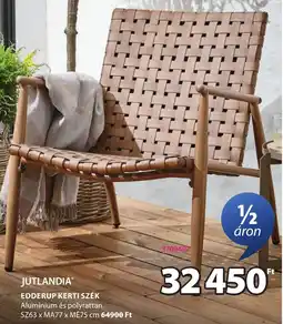 JYSK Jutlandia edderup kerti szék ajánlat