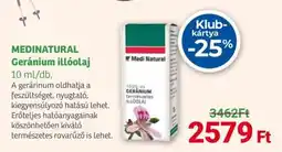 Herbaház Medi Natural Geránium illóolaj ajánlat