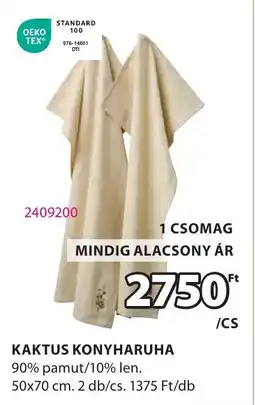 JYSK Kaktus konyharuha ajánlat