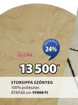 JYSK Storsippa szőnyeg ajánlat