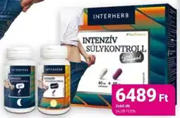 Herbaház INTERHERB Intenzív súlykontroll ajánlat