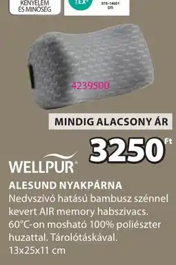 JYSK Wellpur alesund nyakpárna ajánlat