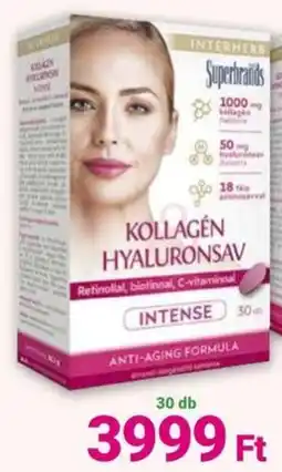 Herbaház INTERHERB Kollagén - Hyaluronsav INTENSE tabletta ajánlat