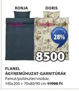 JYSK Flanel ágyneműhuzat-garnitúrák ajánlat