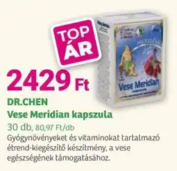 Herbaház Dr. Chen Vese Meridian kapszula ajánlat