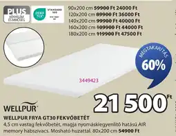 JYSK Wellpur frya gt30 fekvőbetét ajánlat