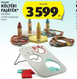 ALDI Toylino kültéri fajáték ajánlat