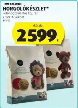 ALDI Home creation horgolókészlet ajánlat