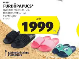 ALDI Crane fürdőpapucs ajánlat