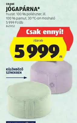 ALDI Crane jógapárna ajánlat