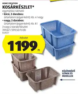 ALDI Home creation kosárkészlet ajánlat