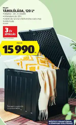ALDI Belavi tárolóláda ajánlat