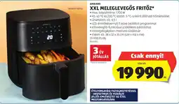 ALDI Ambiano xxl meleglevegős fritőz ajánlat