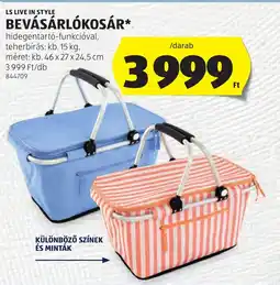 ALDI Ls live in style bevásárlókosár ajánlat