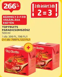 Auchan Top fruits paradicsomszósz ajánlat