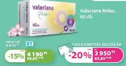 Kulcs Patika Valeriana Relax ajánlat