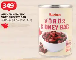 Auchan Auchan kedvenc vörös kidney bab ajánlat