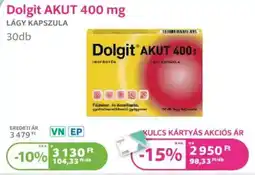 Kulcs Patika Dolgit AKUT kapszula ajánlat