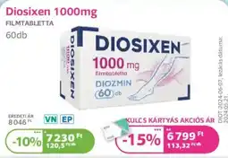 Kulcs Patika Diosixen filmtabletta ajánlat