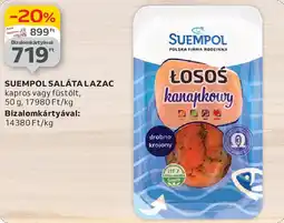 Auchan Suempol saláta lazac ajánlat