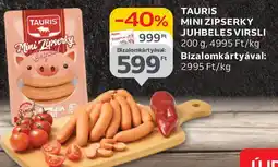 Auchan Tauris mini zipserky juhbeles virsli ajánlat