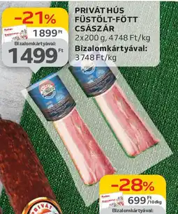 Auchan Privát hús füstölt-fött császár ajánlat