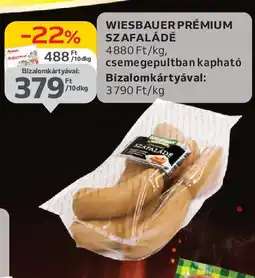 Auchan Wiesbauer prémium szafaládé ajánlat