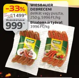 Auchan Wiesbauer debreceni ajánlat