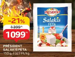Auchan President salakis feta ajánlat
