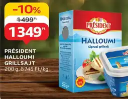 Auchan Président halloumi grillsajt ajánlat