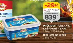 Auchan Président salakis krémfehér sajt ajánlat