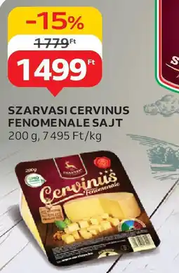 Auchan Szarvasi cervinus fenomenale sajt ajánlat