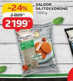 Auchan Valdor sajtos korong ajánlat