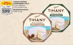 Auchan Tihany ínyenc camembert sajt ajánlat