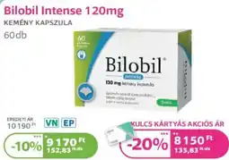 Kulcs Patika Bilobil Intense kapszula ajánlat