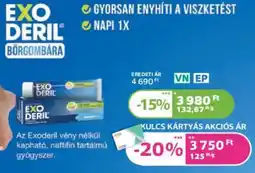 Kulcs Patika Exoderil ajánlat