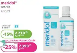 Kulcs Patika Meridol szájvíz ajánlat