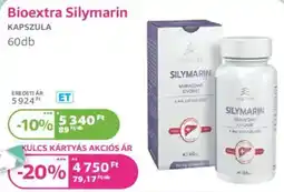 Kulcs Patika Bioextra Silymarin kapszula ajánlat