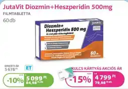 Kulcs Patika JutaVit Diozmin+Heszperidin filmtabletta ajánlat