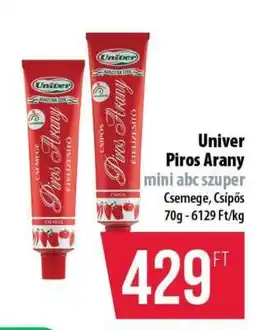 Coop Univer Piros Arany mini abc szuper ajánlat
