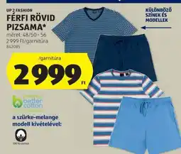ALDI FÉRFI RÖVID PIZSAMA ajánlat