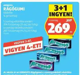 ALDI AIRWAVES Rágógumi ajánlat