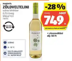 ALDI Dunántúl Zöldveltelini ajánlat