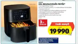 ALDI AMBANO XXL MELEGLEVEGŐS FRITŐZ ajánlat
