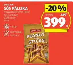 ALDI Snack Fun Sós Pálcika ajánlat