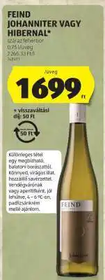 ALDI FEIND JOHANNITER VAGY HIBERNAL ajánlat