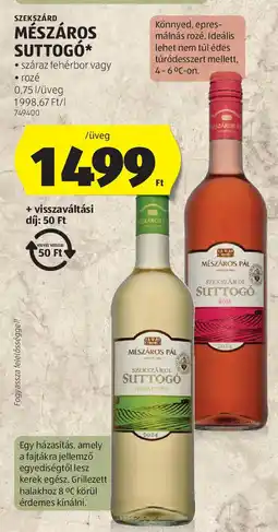 ALDI Szekszárd Mészáros suttogó ajánlat