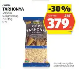 ALDI Császár Tarhonya ajánlat