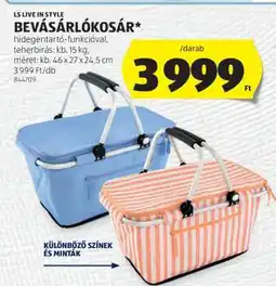 ALDI LS Live In Style Bevásárlókosár ajánlat
